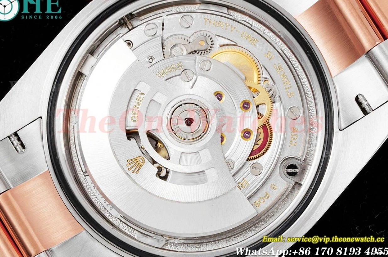 Datejust VR3235 Dia 904L SS RG 41mm 126331 King Rose Oyster 0519